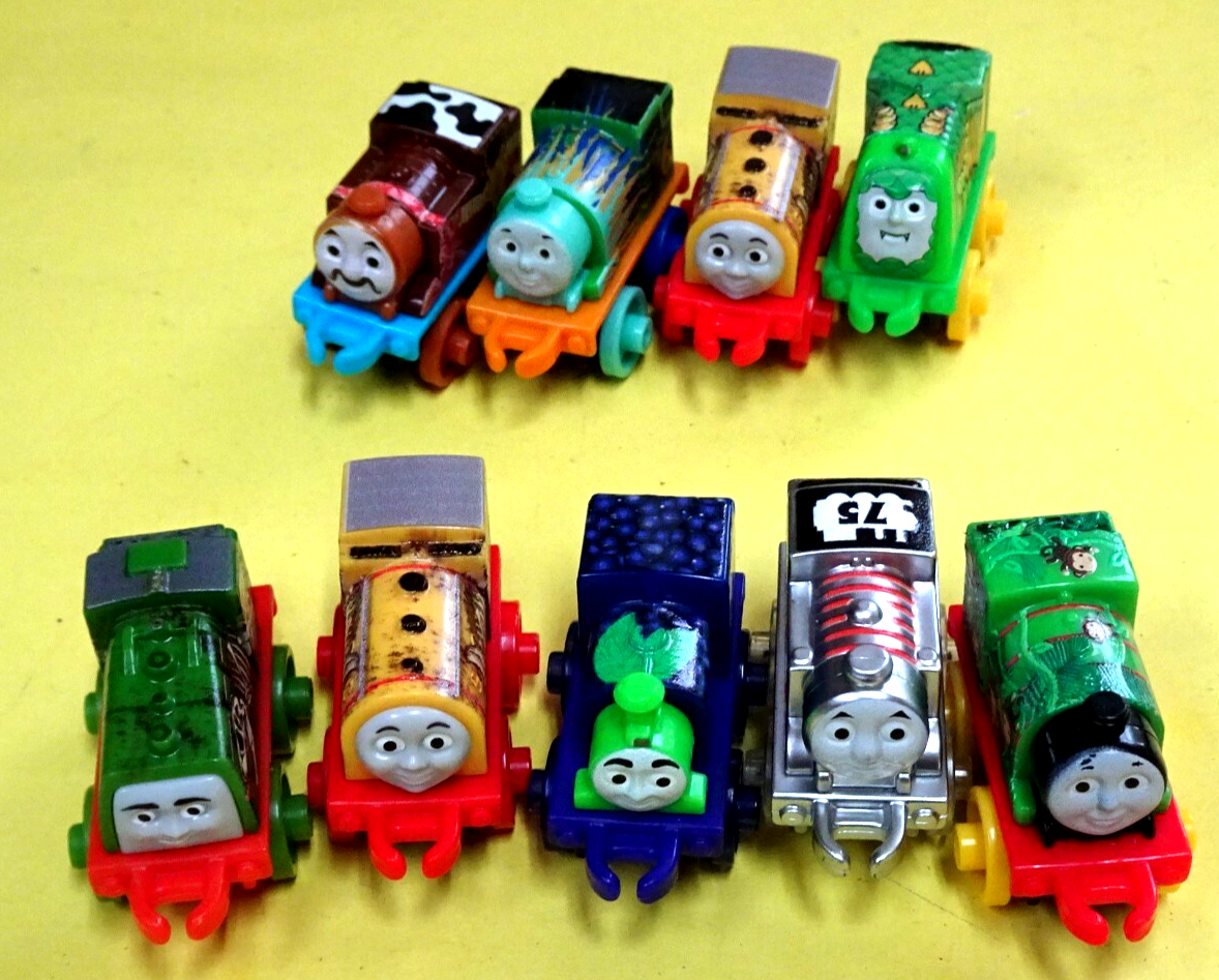 Fun Collection Fisher Price  Thomas & Friends Micro Mini Assorted Trains 9 pcs