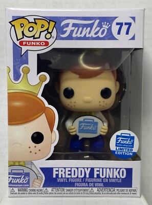 Funko Pop! #77 Freddy Funko Funko Euro Shop Exclusive with Protector NEU IN BOX