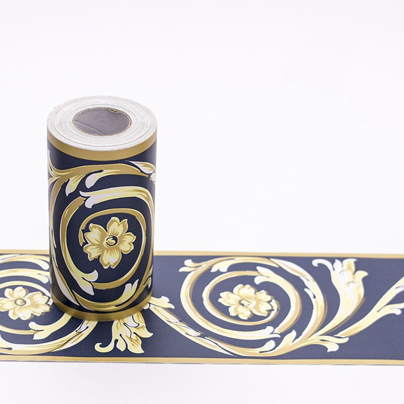 10m Selfadhesive Waist Line Wallpaper Wall Border Sticker Skirting