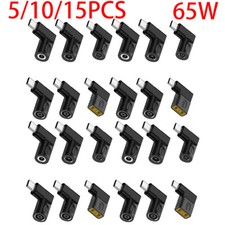 Laptop Charger Converter TO USB Type C PD Power Charging Cable Adapter 5/10/15pc