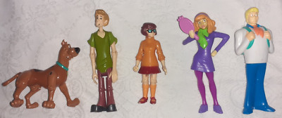 TOYS FIGURE Vintage CARTOON Mystery Team Set SCOOBY DOO SHAGGY DAPHNE VILMA FRED
