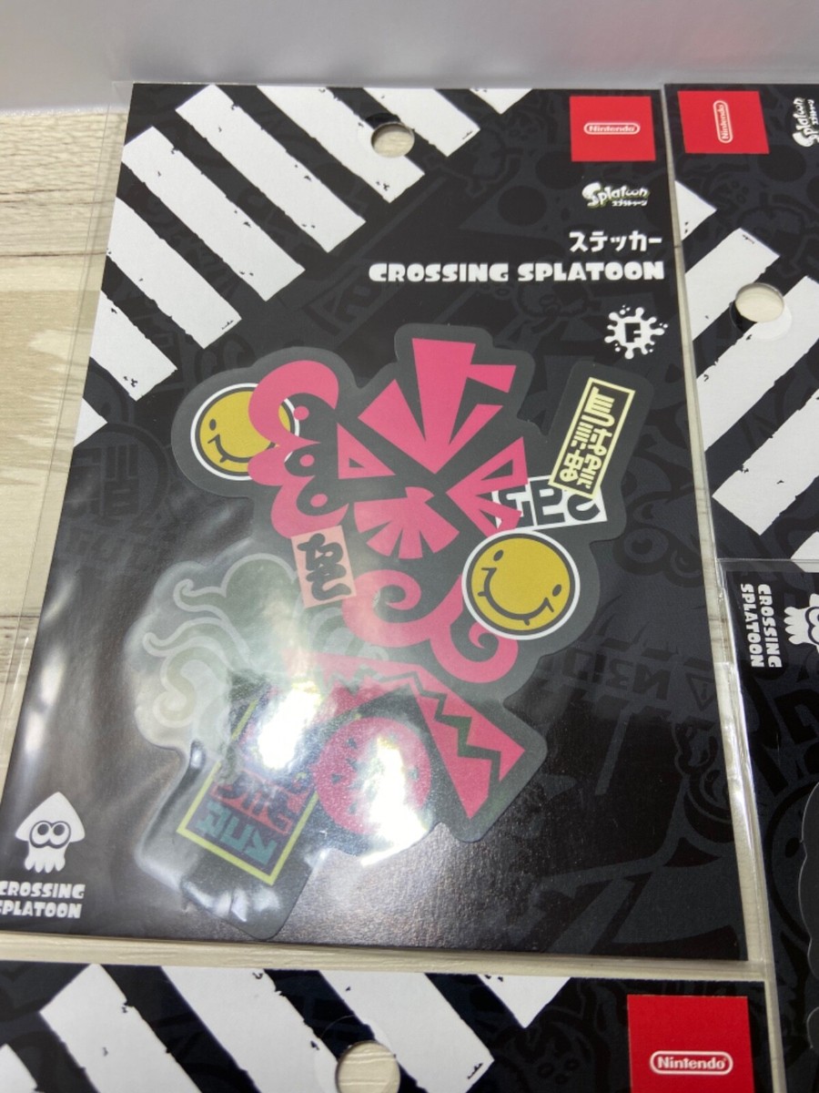 Nintendo TOKYO CROSSING SPLATOON Stickers Set of 5 Limited