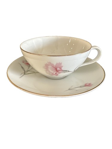 FOUR CROWN CHINA SOUTHAMPTON 384 JAPAN 1 - Footed Cup & 3