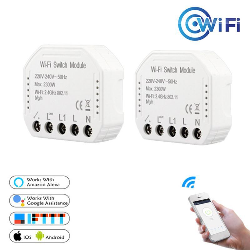 Smart Switch WiFi Smart Wall Touch Light Switch Smart Home Automation Module Wir