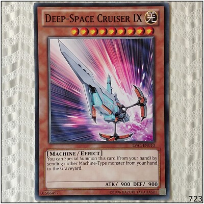 Yu-Gi-Oh! Deep-Space Cruiser IX Karte – Common, 1st Edition Aus Legacy Of The Valiant