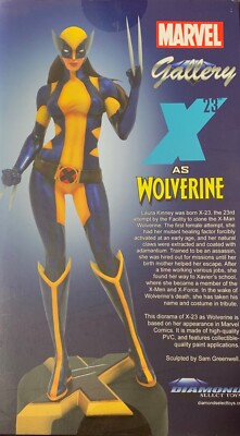 Diamond Select Marvel Gallery X23 as Wolverine PVC Diorama