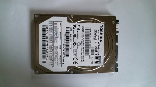 80 GB SATA Toshiba MK8034GSX 5400RPM 8MB HDD 2.5" interne Festplatte