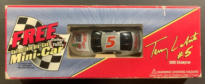 TERRY LABONTE 1/64 SILVER KELLOGG'S 1996 CHAMPION PROMOTIONAL ITEM