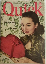 Quick News Weekly Feb 16 1953 Chlorophyll Gum Ad USPS Problems Ann Blyth