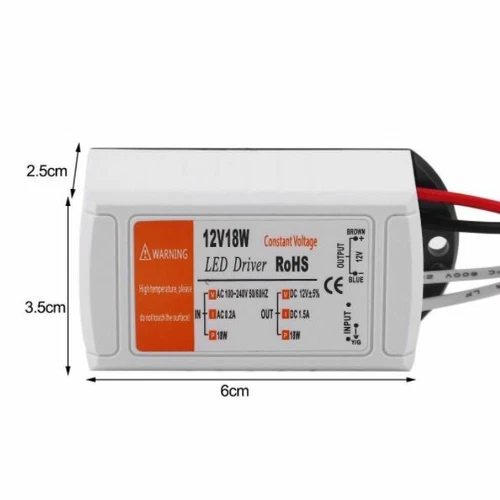 12V LED Driver Power Supply Transformer 240V - DC 12V for LED Lighting PSU - Picture 4 of 38