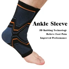Ankle Brace Compression Support Sleeve for Joint Pain Relief & Injury Recovery