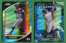 NELSON CRUZ 2021 ABSOLUTE SPECTRUM BLUE  /149 POWER INSERT /149 TWINS