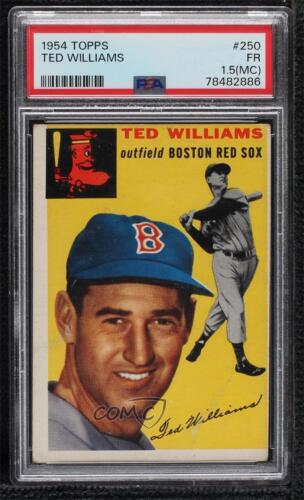 1954 Topps Ted Williams #250 PSA 1.5 HOF - Picture 1 of 3