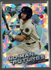 2021 Bowman Chrome 40-Man Futures Atomic Refractors #FMF8 Garrett Mitchell /150