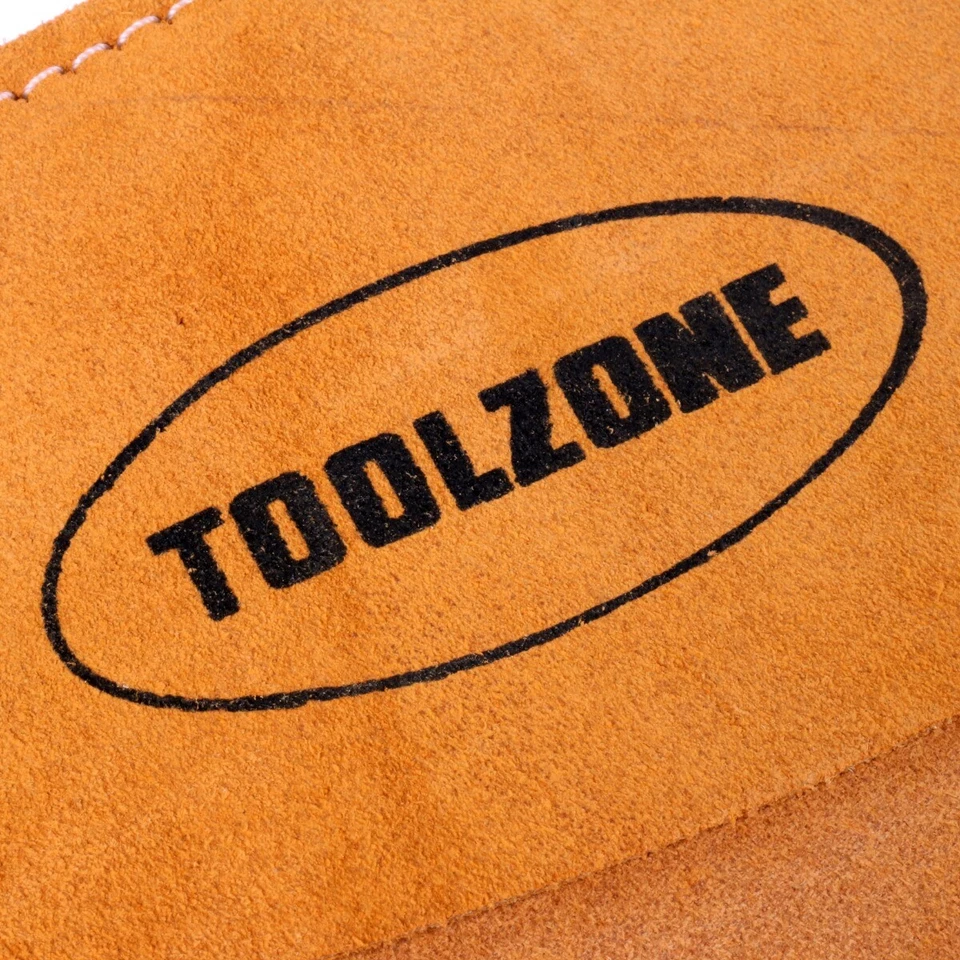 SUEDE LEATHER TOOL ROLL 12 Pocket Spanner Wrench Pouch Wallet Hide Bag Chisel UK - Image 4 of 4