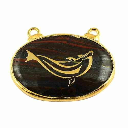 Brass Plated Stone Fashion Necklaces & Pendants