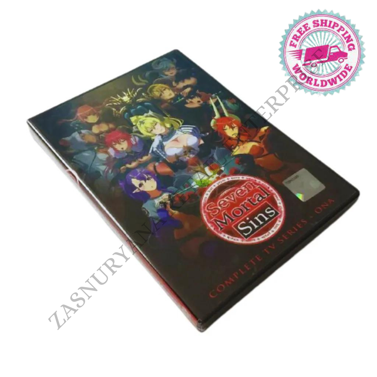 Seven Mortal Sins (Uncensored) Japanese Anime DVD DUBBED