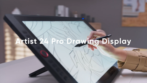 XP-Pen Artist 22 2nd / Artist 24 Pro Graphics Drawing Tablet 8192 60° Tilt - Video 1 of 1