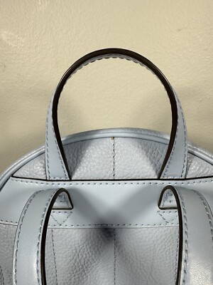 Michael Kors Kenly Medium Light Sky Leather Backpack Pebble‎ Michael Kors Kenly Medium Backpack Pebble Leather Light Sky  main image 4