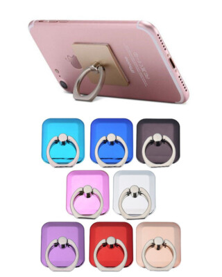 4 Supporti Ad Anello Per Telefono A Forma Di Farfalla, Colorati, In Acrilico, Con Rotazione 360°, Presa E Cavalletto - 2