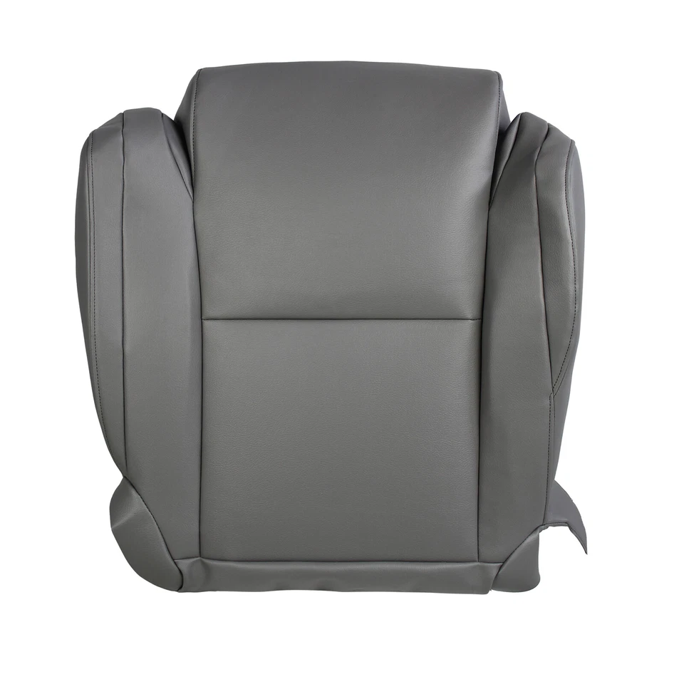 For Toyota Tundra & Sequoia 2007 2008-2013 Driver Bottom Leather Seat Cover Gray Foto 2 de 4