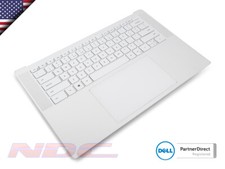 Dell XPS 9500/9510/9520/9530 White Palmrest T/pad US ENGLISH Backlit Keyboard