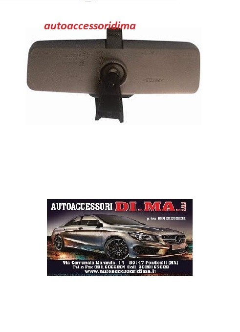 SPECCHIO RETROVISORE INTERNO FIAT PANDA DAL 2003 AL 2012 NUOVO