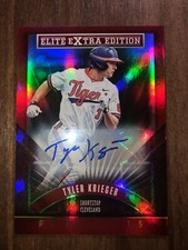 TYLER KRIEGER 2015 Panini Elite Extra Edition AUTOGRAPH ROOKIE #125 
