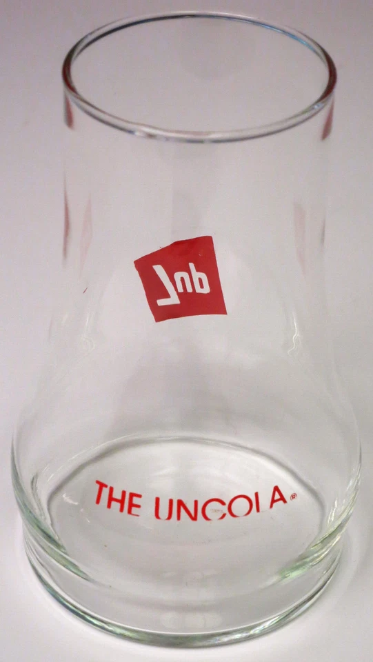 7 UP THE UNCOLA Upside Down Soda Fountain Style Drinking Glass 12 oz. VINTAGE - Image 2 of 4
