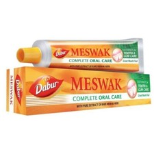 2 PACKS X Dabur Meswak Toothpaste 100 ml  100 Herbal FREE SHIPPING