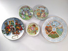 New ListingLot of 5 Avon Holiday Plates: Easter, Mother's Day, Christmas, Four Seasons
