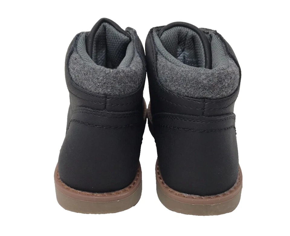 Sonoma Juvenil Niño Masa Madre Con Cordones Cómodos Botines Negros Talla:12 99H Foto 3 de 4