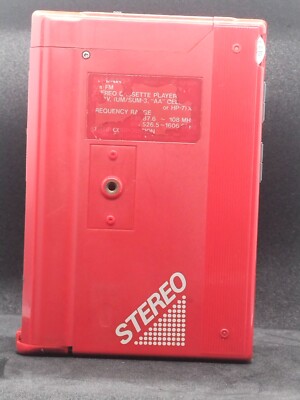 Sharp JC 779 Walkman Cassette player Radio works tape does