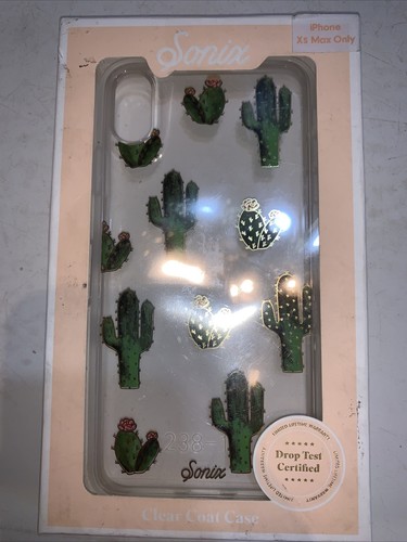 Sonix Apple iPhone XS MAX Clear Coat Prickly Pear Phone Case - 第 1/1 張圖片