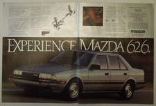 1984 MAZDA 626 Sport Sedan 2 Page Magazine Ad