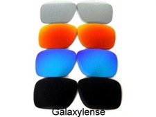Galaxy Replacement Lenses For Oakley Holbrook Black Blue Red Grey 4 Pair
