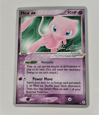 Pokemon 2006 World Championships Mew ex 88/92 White Star Promo