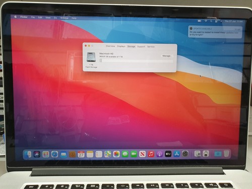 Apple MacBook Pro A1398 15" Late 2013 WiFi Wireless Card Broadcom BCM94360CSAX - Afbeelding 8 van 11
