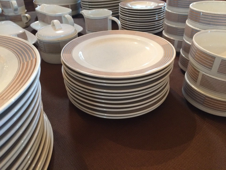 Mikasa "TRACINGS" China Vintage 1978-79 ~ 72 Various Pieces - Image 3 of 4