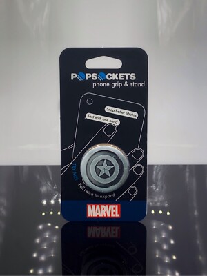 Popsocket Marvel Marvel Captain America Monochrome Shield Pop Socket PopSocket | eBay