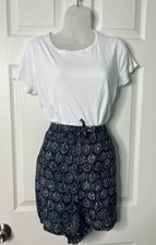 Vintage 1990s The Limited 100 Rayon Floral Shorts Size Large,