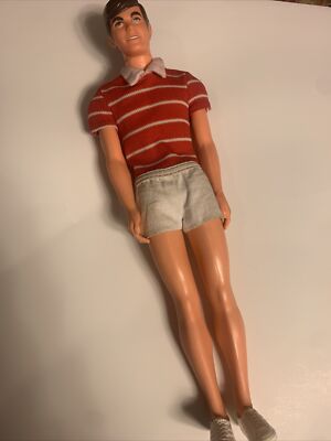 Vintage 1974 Barbie Ken Doll MOD Era #7280 Free Moving Ken