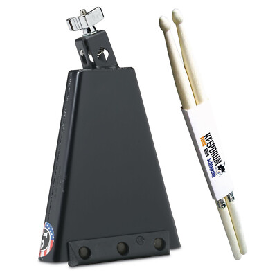 LP Latin Percussion Cowbell Rock LP009-N Rock Classic +Drumsticks