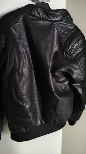 Herren (Kunst) Lederjacke xl schwarz Gefüttert - Bild 2 von 3