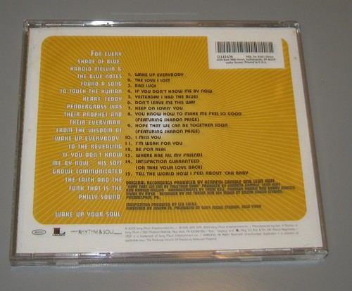 Harold Melvin And The Blue Notes - The Ultimate Blue Notes (CD, 2001, Epic) - Picture 2 of 4