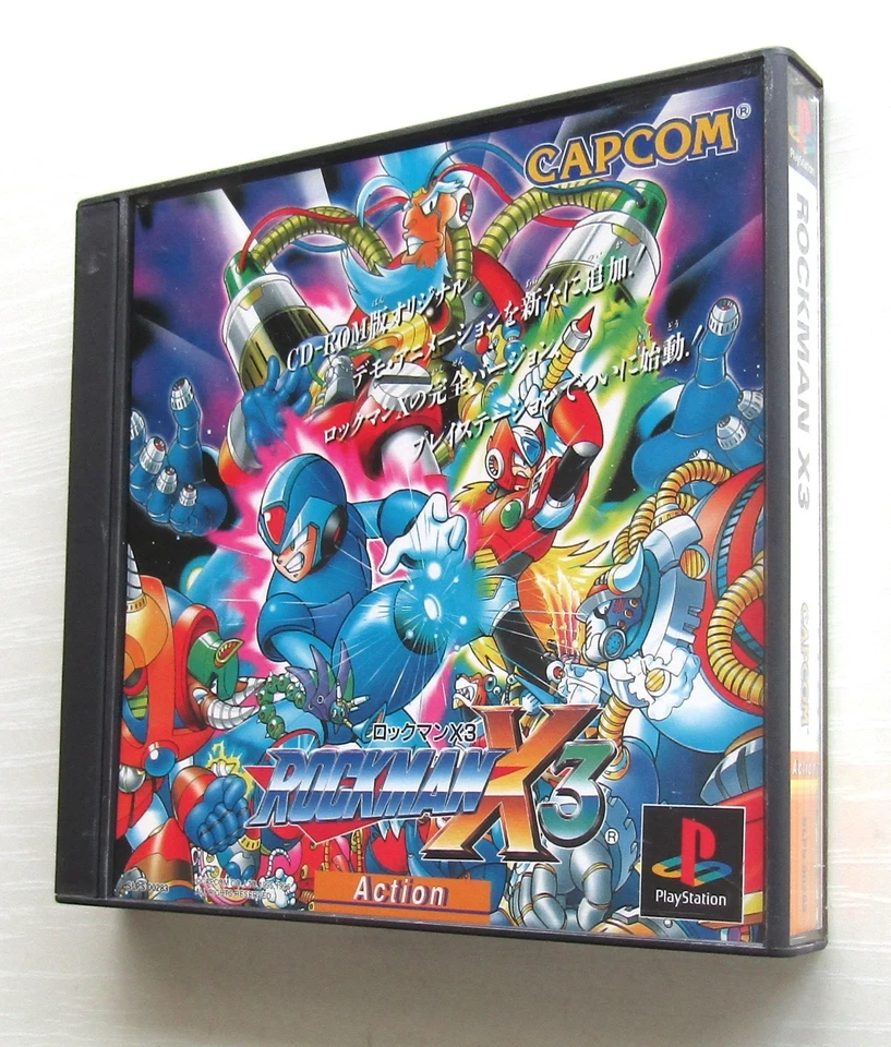 PS1 ROCKMAN X3 Megaman Playstation Capcom PlayStation 1996 - Image 4 of 4