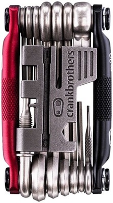 Multi-Tools - Crankbrothers Multi 20 Tool - Matte Black/Red - Bike Multi-Tool