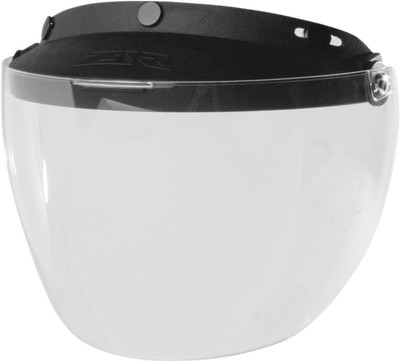 Z1R 3-Snap Clear Shield Visor Replacement Universal Helmet 0131-0062