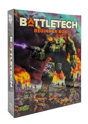 BattleTech Beginner Box 40th Anniversary by | 2 Players | Ages 14+ | Miniatur...