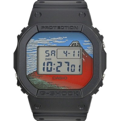 CASIO G-SHOCK Katsushika Hokusai Ukiyo-e: Fine Wind DW-5600KHG24-1JR TO290990
